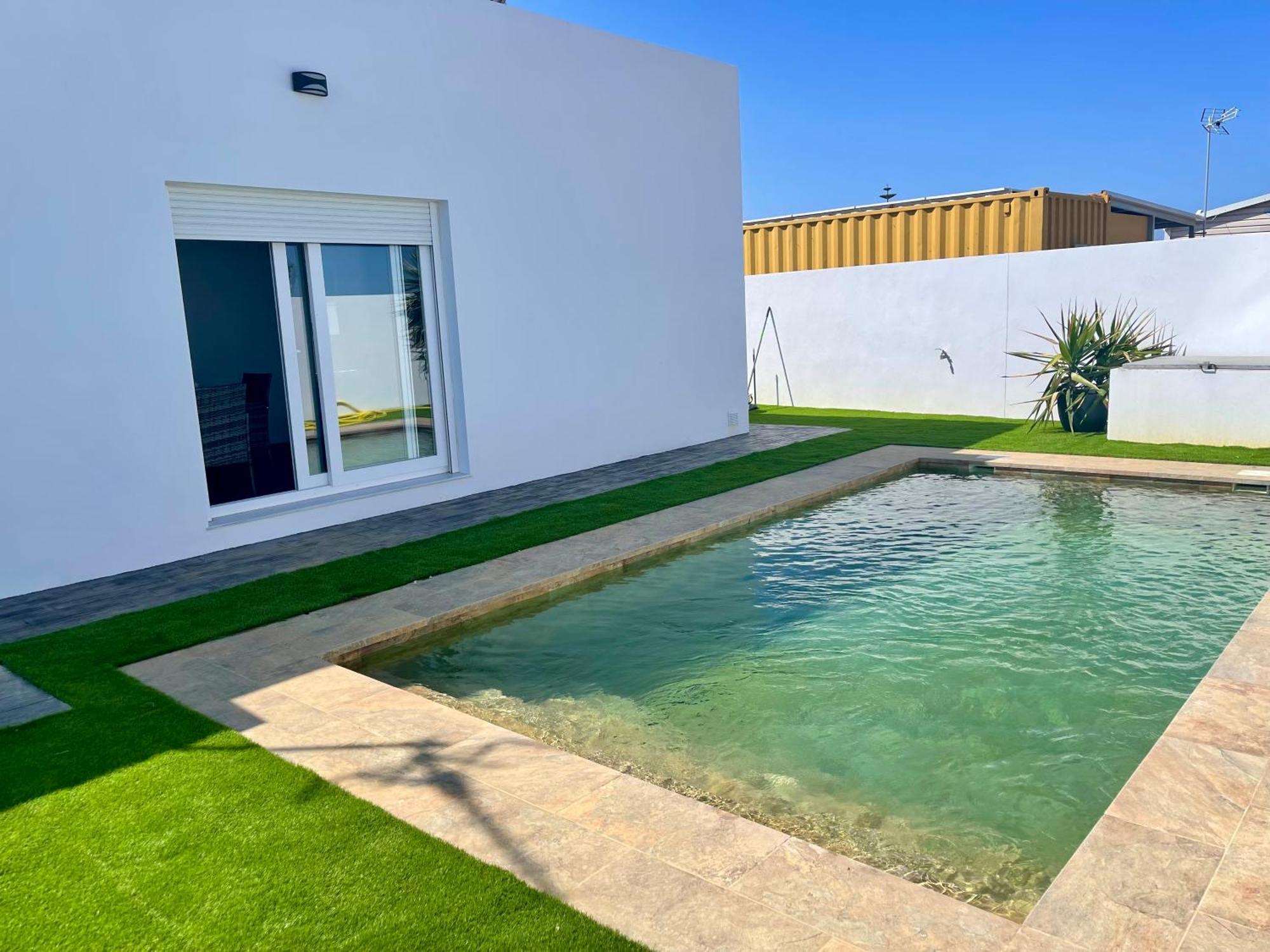 Preciosa Casa Sol Y Luna Chiclana de la Frontera Exterior foto